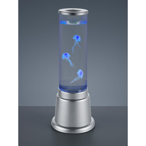 HLW LED LED Tafellamp 6W met RGB functies, Ronde & Stoffen Kap HLW LED LED Tafellamp 6W met RGB functies, Ronde & Stoffen Kap