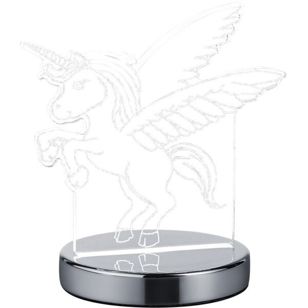 HLW LED Trion Kiron LED Tafellamp 7W - Ronde & , Mat Chroom HLW LED Trion Kiron LED Tafellamp 7W - Ronde & , Mat Chroom