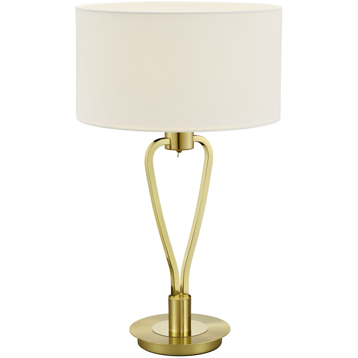 LED Tafellamp Mat Goud - Ronde  & Gouden