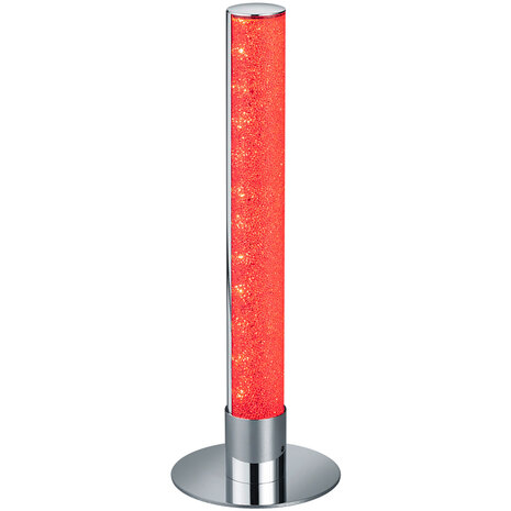 HLW LED Trion Lagia Ronde Dimbare LED Tafellamp 5W - Warm Wit 2700K–3000K - RGBW - Mat Chroom HLW LED Trion Lagia Ronde Dimbare LED Tafellamp 5W - Warm Wit 2700K–3000K - RGBW - Mat Chroom