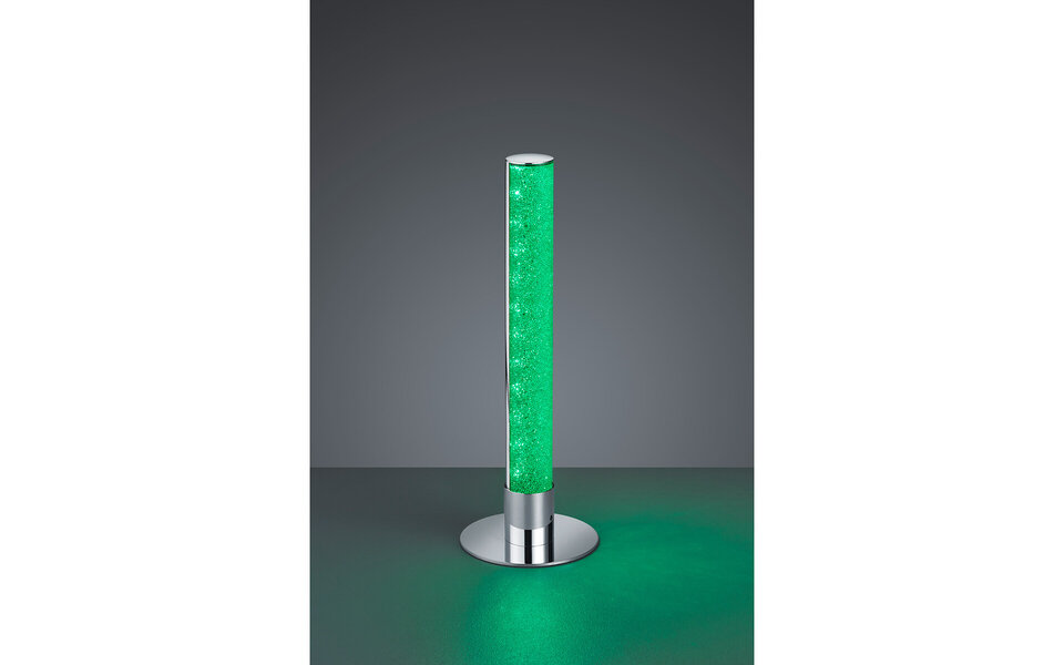 HLW LED Trion Lagia Ronde Dimbare LED Tafellamp 5W - Warm Wit 2700K–3000K - RGBW - Mat Chroom HLW LED Trion Lagia Ronde Dimbare LED Tafellamp 5W - Warm Wit 2700K–3000K - RGBW - Mat Chroom