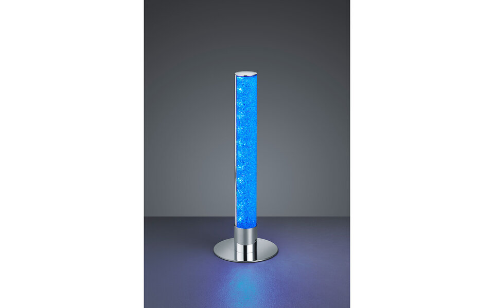 HLW LED Trion Lagia Ronde Dimbare LED Tafellamp 5W - Warm Wit 2700K–3000K - RGBW - Mat Chroom HLW LED Trion Lagia Ronde Dimbare LED Tafellamp 5W - Warm Wit 2700K–3000K - RGBW - Mat Chroom