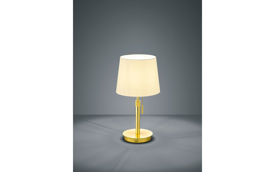 HLW LED LED Tafellamp Mat Goud - Ronde  & Gouden  E27