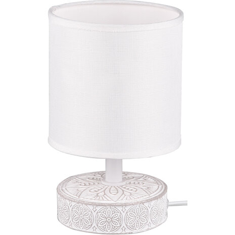 HLW LED LED Tafellamp Mat Wit - Ronde & Witte Stijlvol Design HLW LED LED Tafellamp Mat Wit - Ronde & Witte Stijlvol Design