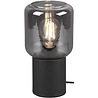 HLW LED LED Tafellamp Trion Nikos - Mat Zwart, Ronde , E27 Fitting