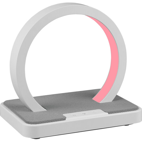 HLW LED LED Tafellamp met Stoffen Kap, Warm Wit 2700K–3000K & RGB  Functie