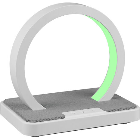 HLW LED LED Tafellamp met Stoffen Kap, Warm Wit 2700K–3000K & RGB  Functie