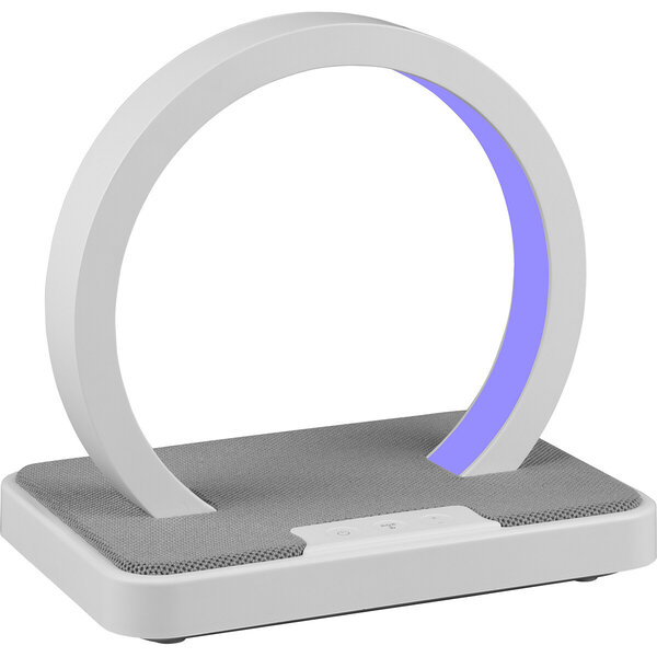 HLW LED LED Tafellamp met Stoffen Kap, Warm Wit 2700K–3000K & RGB  Functie