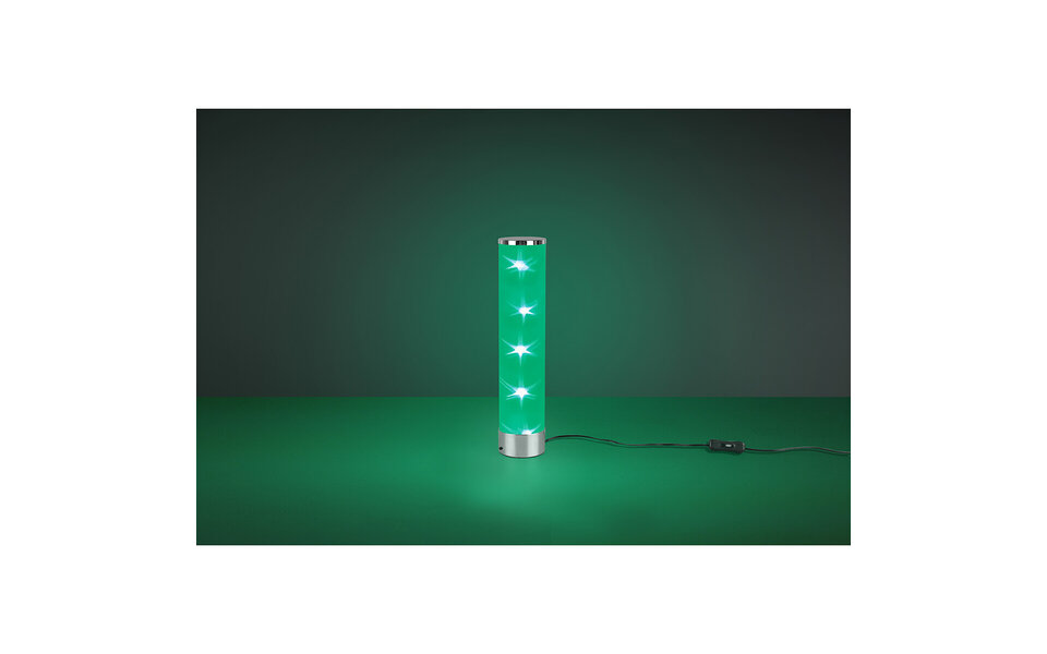 HLW LED Dimbare LED Tafellamp Trion Ricardo - Rond, Warm Wit 3000K, RGBW & Afstandsbediening HLW LED Dimbare LED Tafellamp Trion Ricardo - Rond, Warm Wit 3000K, RGBW & Afstandsbediening