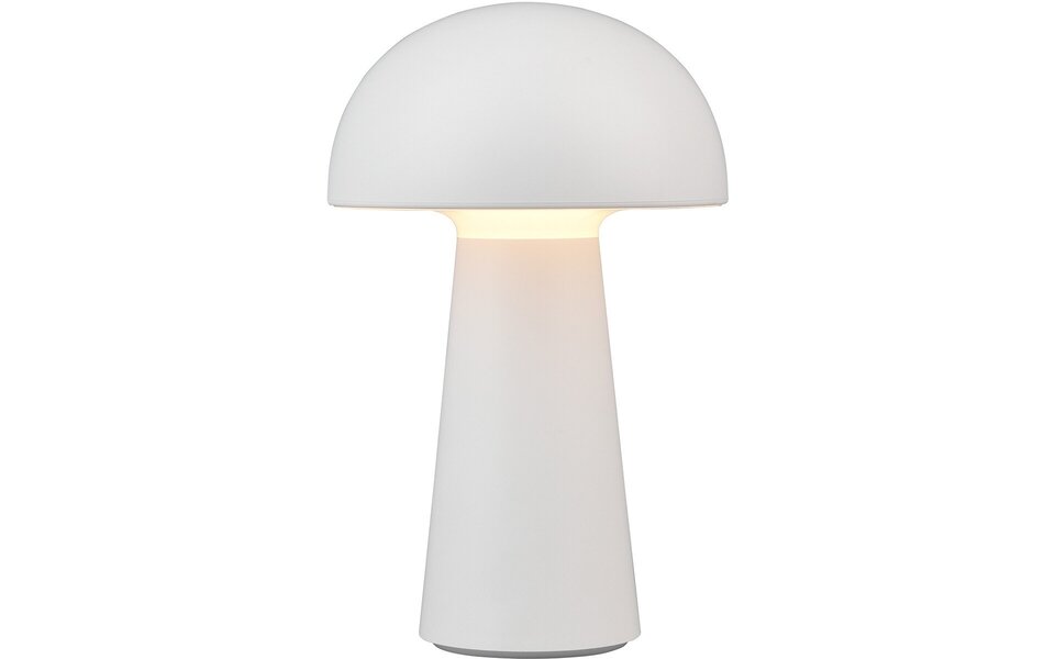 HLW LED Trion Lenio Dimbare LED Tafellamp met USB, Warm Wit 3000K, Spatwaterdicht IP44, 2W