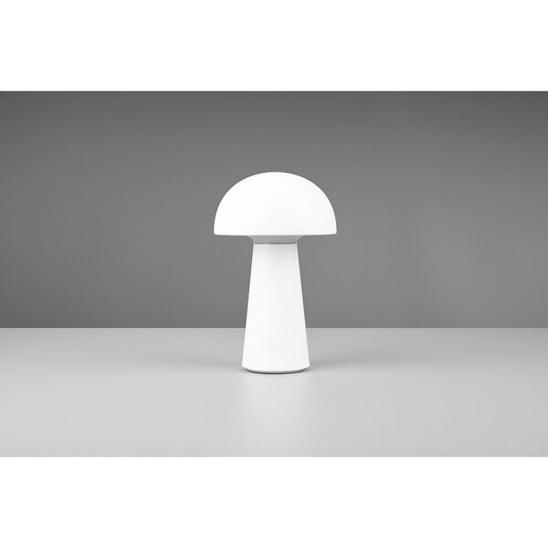 HLW LED Trion Lenio Dimbare LED Tafellamp met USB, Warm Wit 3000K, Spatwaterdicht IP44, 2W HLW LED Trion Lenio Dimbare LED Tafellamp met USB, Warm Wit 3000K, Spatwaterdicht IP44, 2W