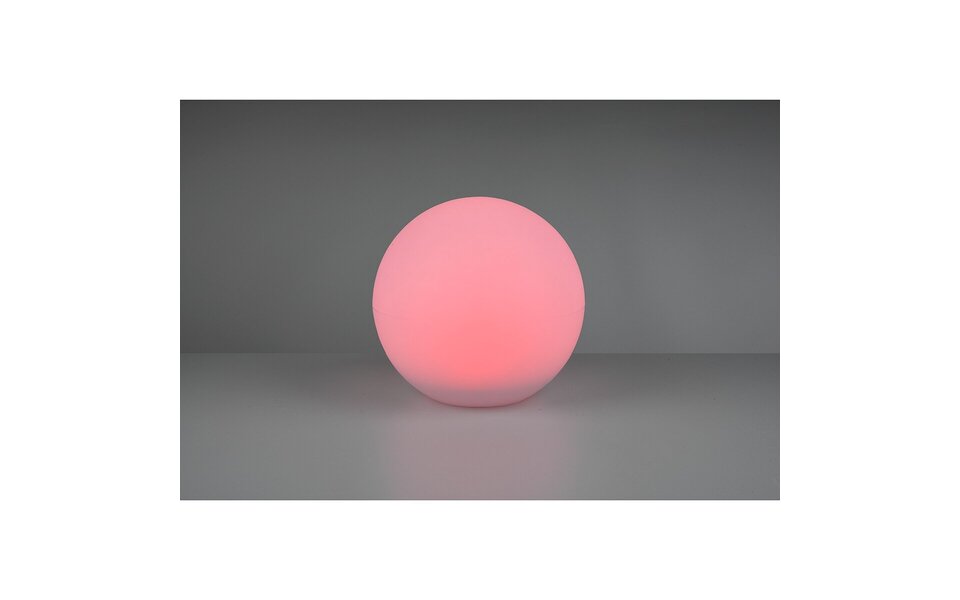 HLW LED Trion Mallo XL LED Tafellamp - Rond, Warm Wit 2700K–3000K, Sensor, RGB, 5W, Spatwaterdicht IP44