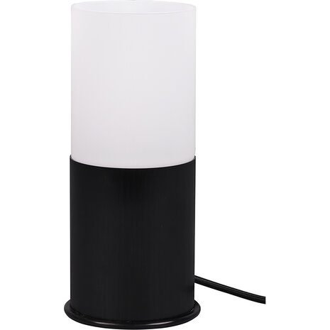 HLW LED LED Tafellamp Mat Zwart - Ronde & Zwarte Aluminium HLW LED LED Tafellamp Mat Zwart - Ronde & Zwarte Aluminium