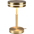 LED Tafellamp Trion Franco - Rond Mat Gouden 6W LED, Warm Wit 2700K–3000K LED Tafellamp Trion Franco - Rond Mat Gouden 6W LED, Warm Wit 2700K–3000K