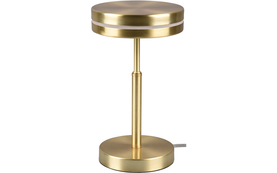 HLW LED LED Tafellamp Trion Franco - Rond Mat Gouden 6W LED, Warm Wit 2700K–3000K HLW LED LED Tafellamp Trion Franco - Rond Mat Gouden 6W LED, Warm Wit 2700K–3000K