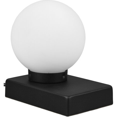 HLW LED Dimbare LED Tafellamp Trion Devy - Ronde LED lamp met E14 fitting, mat zwart aluminium HLW LED Dimbare LED Tafellamp Trion Devy - Ronde LED lamp met E14 fitting, mat zwart aluminium