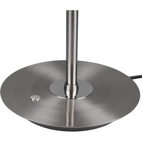 HLW LED LED Tafellamp Trion Monzino 12W - Dimbaar, Ronde , Mat Nikkel HLW LED LED Tafellamp Trion Monzino 12W - Dimbaar, Ronde , Mat Nikkel