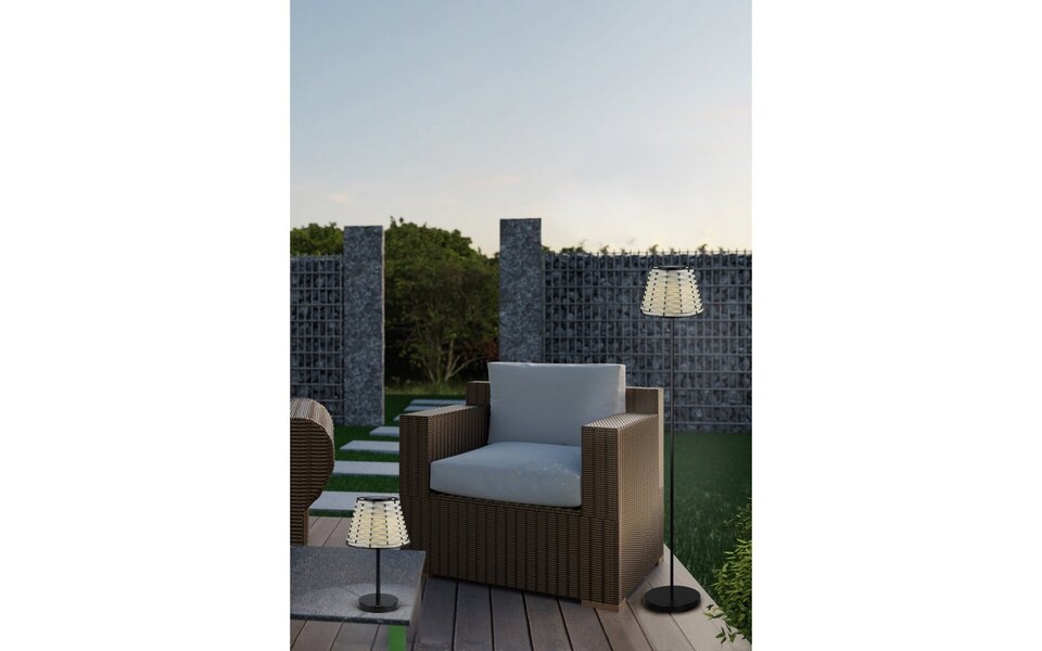 HLW LED Trion Roza LED Tafellamp - Rond, Mat Zwart, Warm Wit 3000K, Sensor, Spatwaterdicht IP44 HLW LED Trion Roza LED Tafellamp - Rond, Mat Zwart, Warm Wit 3000K, Sensor, Spatwaterdicht IP44