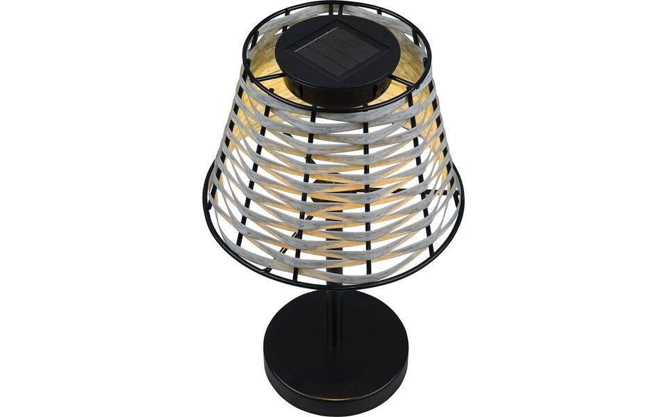 HLW LED Trion Roza LED Tafellamp - Rond, Mat Zwart, Warm Wit 3000K, Sensor, Spatwaterdicht IP44 HLW LED Trion Roza LED Tafellamp - Rond, Mat Zwart, Warm Wit 3000K, Sensor, Spatwaterdicht IP44