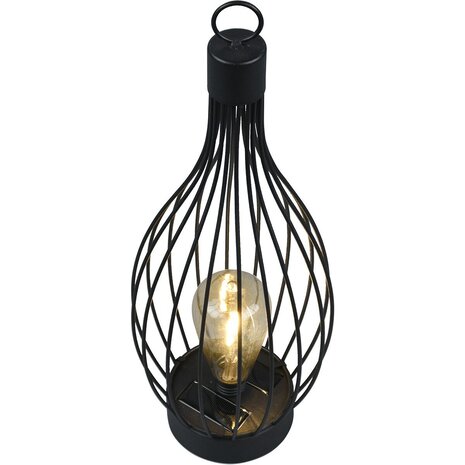 HLW LED LED Tafellamp met Zonne-energie, Dag en Nacht Sensor & Spatwaterdicht IP44 - Mat Zwart HLW LED LED Tafellamp met Zonne-energie, Dag en Nacht Sensor & Spatwaterdicht IP44 - Mat Zwart