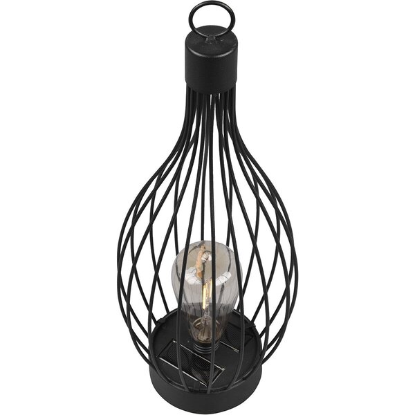 HLW LED LED Tafellamp met Zonne-energie, Dag en Nacht Sensor & Spatwaterdicht IP44 - Mat Zwart HLW LED LED Tafellamp met Zonne-energie, Dag en Nacht Sensor & Spatwaterdicht IP44 - Mat Zwart