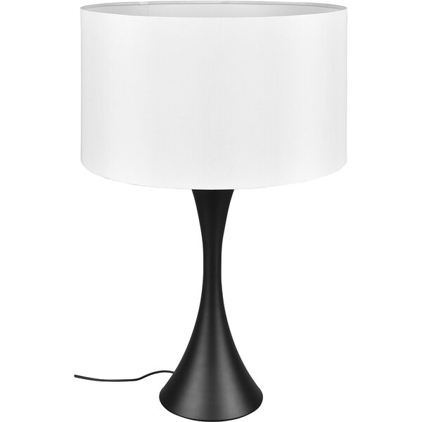 HLW LED LED Tafellamp Mat Zwart - Ronde  & 60W , Aluminium