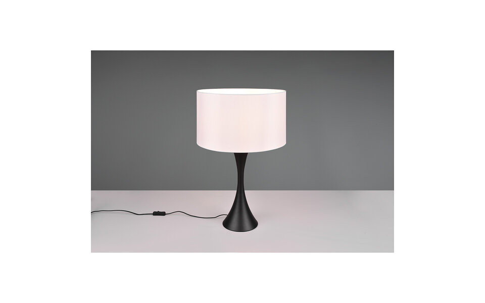 HLW LED LED Tafellamp Mat Zwart - Ronde & 60W , Aluminium HLW LED LED Tafellamp Mat Zwart - Ronde & 60W , Aluminium