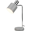 LED Tafellamp Trion Alimo Mat Grijs - E14 Fitting | Ronde & LED Tafellamp Trion Alimo Mat Grijs - E14 Fitting | Ronde &