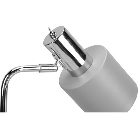 HLW LED LED Tafellamp Trion Alimo Mat Grijs - E14 Fitting | Ronde  &