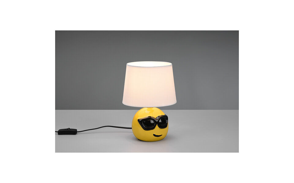 HLW LED LED Tafellamp Mat Wit Keramiek - Ronde  & Witte