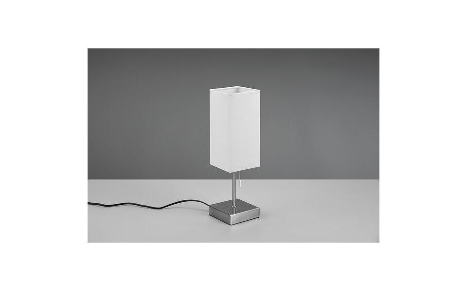 HLW LED LED Tafellamp Trion Oscar - Rechthoekige , Beam Angle Verstelbaar, Mat Nikkel HLW LED LED Tafellamp Trion Oscar - Rechthoekige , Beam Angle Verstelbaar, Mat Nikkel