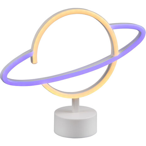 LED Tafellamp met USB/Oplaadfunctie - Rond Mat Wit Design - 1.6W Energiezuinig Lichtpunt LED Tafellamp met USB/Oplaadfunctie - Rond Mat Wit Design - 1.6W Energiezuinig Lichtpunt