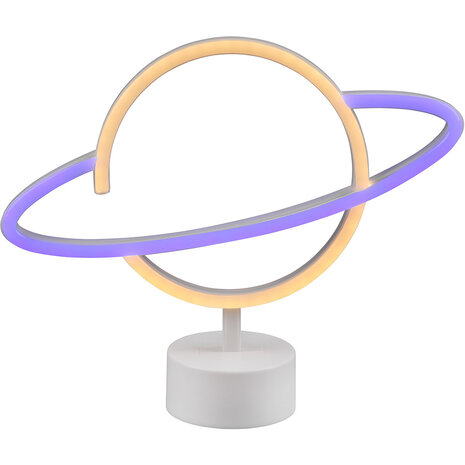 HLW LED LED Tafellamp met USB/Oplaadfunctie - Rond Mat Wit Design - 1.6W Energiezuinig Lichtpunt HLW LED LED Tafellamp met USB/Oplaadfunctie - Rond Mat Wit Design - 1.6W Energiezuinig Lichtpunt