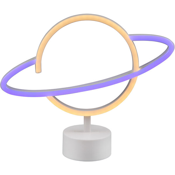 HLW LED LED Tafellamp met USB/Oplaadfunctie - Rond Mat Wit Design - 1.6W Energiezuinig Lichtpunt HLW LED LED Tafellamp met USB/Oplaadfunctie - Rond Mat Wit Design - 1.6W Energiezuinig Lichtpunt