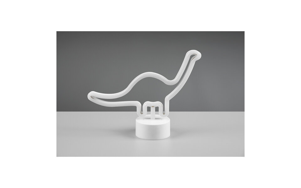 HLW LED LED Tafellamp met USB/Oplaadfunctie – Rond, Mat Wit & Energiezuinig 1.6W Licht