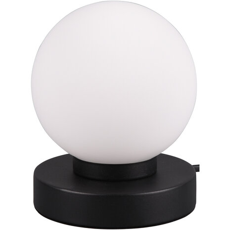 HLW LED LED Tafellamp Mat Zwart - Ronde & Zwarte Stijlvol Compleet HLW LED LED Tafellamp Mat Zwart - Ronde & Zwarte Stijlvol Compleet