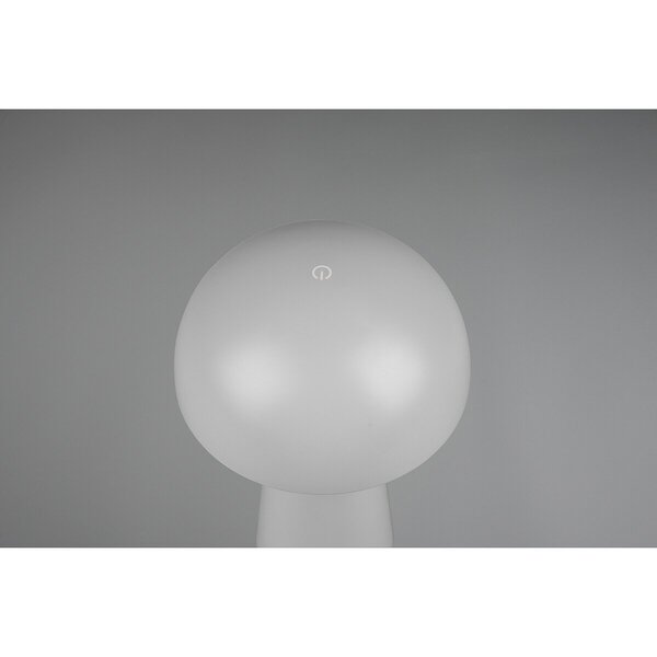 HLW LED Ronde Dimbare LED Tafellamp met USB Oplaadfunctie, Warm Wit 3000K, IP44 Spatwaterdicht