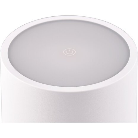 HLW LED Stijlvolle LED Tafellamp Wit - Waterdicht IP54, 1.5W LED Lamp met Oplaadbare Batterijen HLW LED Stijlvolle LED Tafellamp Wit - Waterdicht IP54, 1.5W LED Lamp met Oplaadbare Batterijen