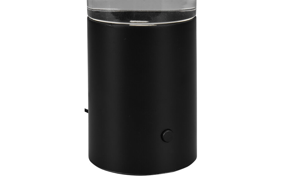 HLW LED LED Tafellamp Trion Wuka Tornado - Rond Mat Zwart, Warm Wit 3000K, 0.9W Energiezuinig