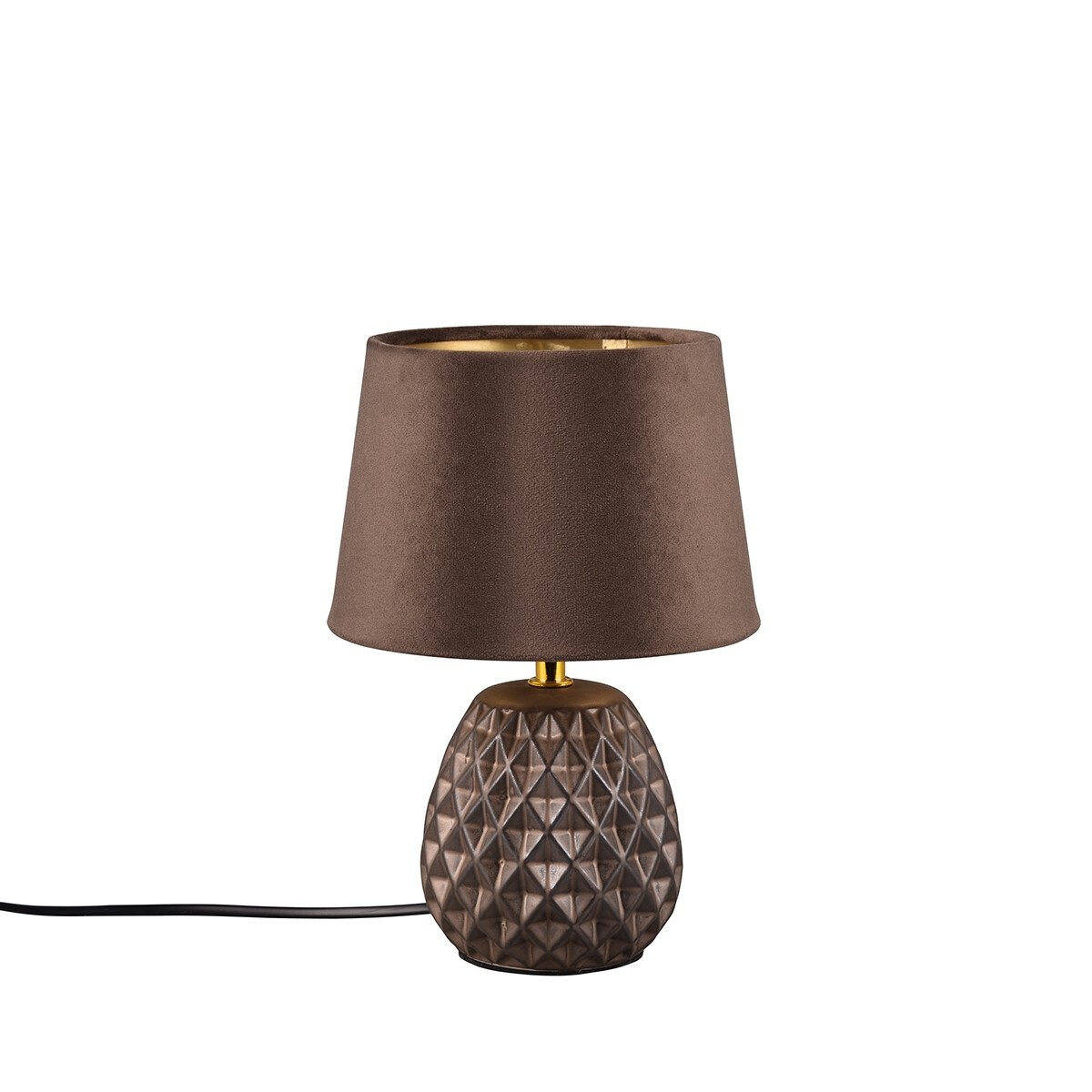 LED Tafellamp Trion Aroniz - Ronde Keramiek, E14 Fitting