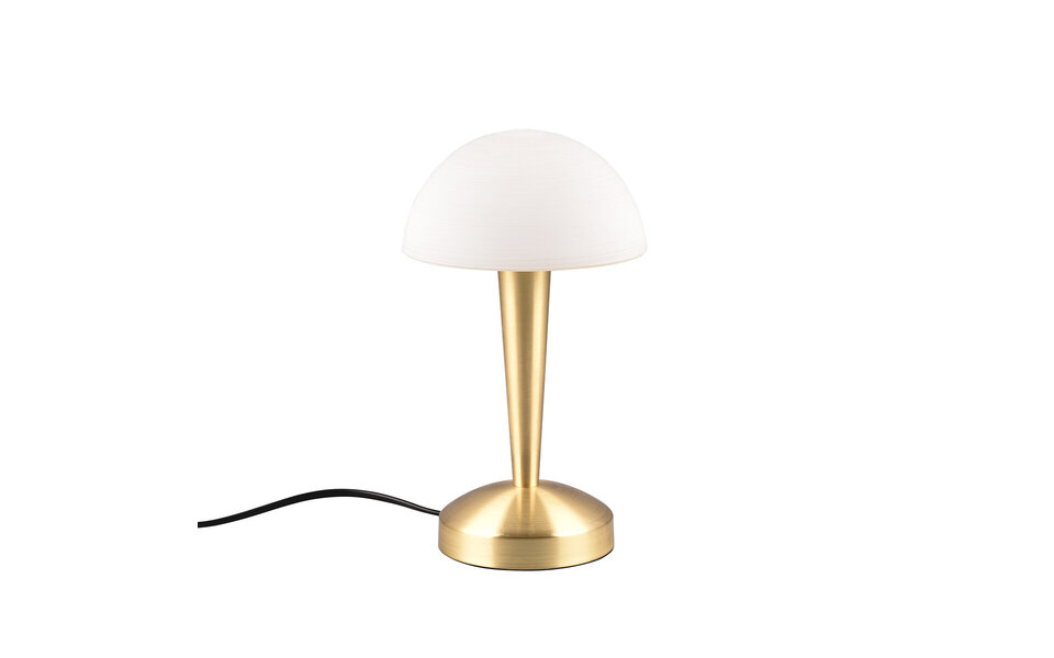 HLW LED LED Tafellamp Mat Messing met E14 Fitting - Warm Wit 2700K–3000K Licht