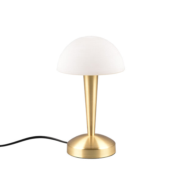 HLW LED LED Tafellamp Mat Messing met E14 Fitting - Warm Wit 2700K–3000K Licht