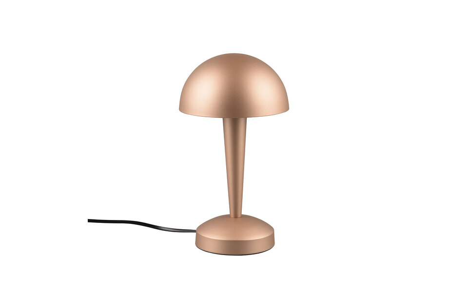 HLW LED LED Tafellamp Trion Candin met E14 fitting - Warm Wit 3000K - Stijlvolle Bruine