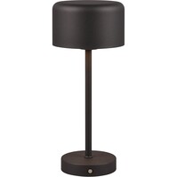 LED Tafellamp & Zwarte/Witte Metalen  Warm Wit 5W LED