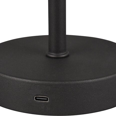 HLW LED LED Tafellamp en Metalen | Zwarte & Witte en | Warm Wit 2700K–3000K 5W LED HLW LED LED Tafellamp en Metalen | Zwarte & Witte en | Warm Wit 2700K–3000K 5W LED