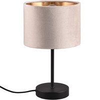 LED Tafellamp Julina - Beige Textiel | E27 Fitting