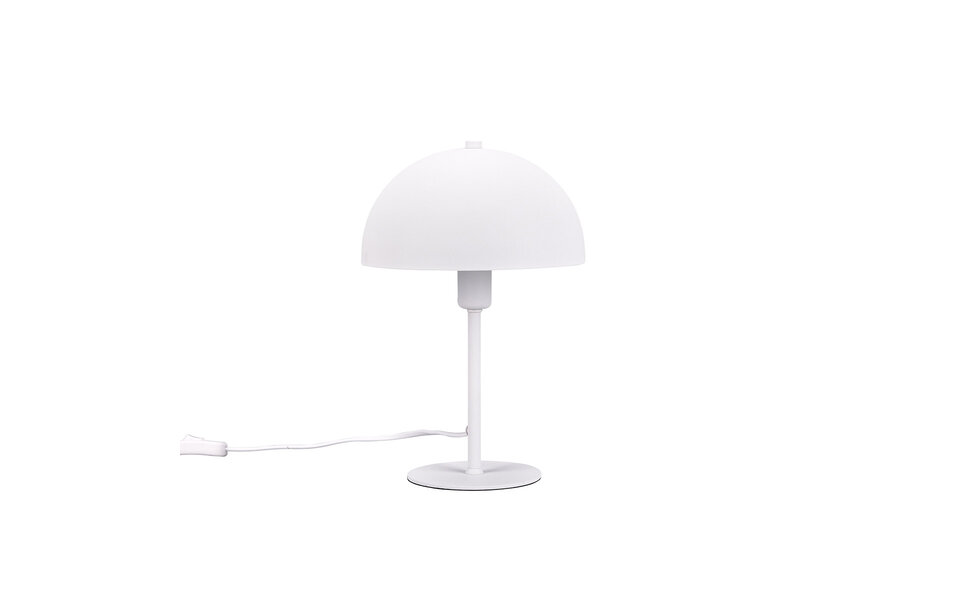 HLW LED LED Tafellamp Trion Alia - Mat Wit, Rond Design, E14 Fitting, Metaal