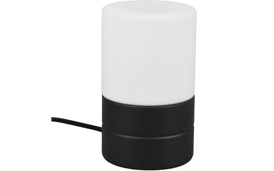 HLW LED LED Tafellamp Mat Zwart met Ronde - Metalen Zwarte HLW LED LED Tafellamp Mat Zwart met Ronde - Metalen Zwarte