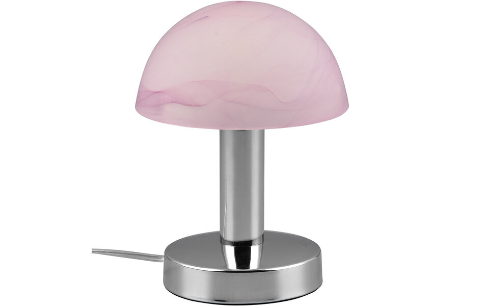 HLW LED LED Tafellamp Trion Nini - Metalen look met glas & E14 fitting HLW LED LED Tafellamp Trion Nini - Metalen look met glas & E14 fitting