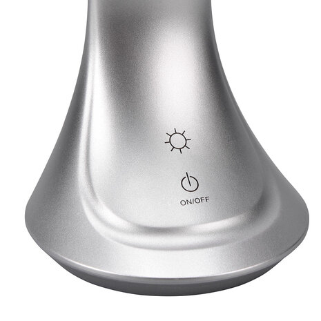 HLW LED LED Bureaulamp Trion Taty 4W - Natuurlijk Wit 4000K met Stoffen Kap & Oplaadbare Batterijen HLW LED LED Bureaulamp Trion Taty 4W - Natuurlijk Wit 4000K met Stoffen Kap & Oplaadbare Batterijen